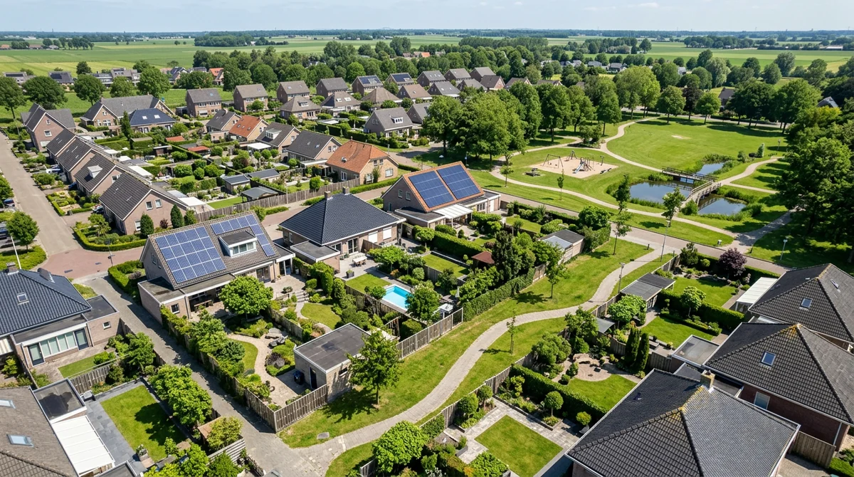Squadra tecnica al lavoro su un tetto a Legnano durante l'installazione dei moduli fotovoltaici