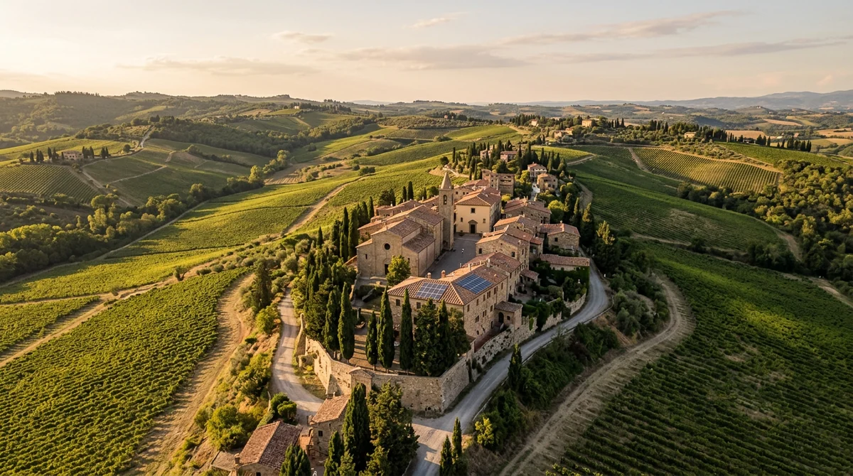 Capannone agricolo della Lomellina con impianto fotovoltaico integrato sulla copertura
