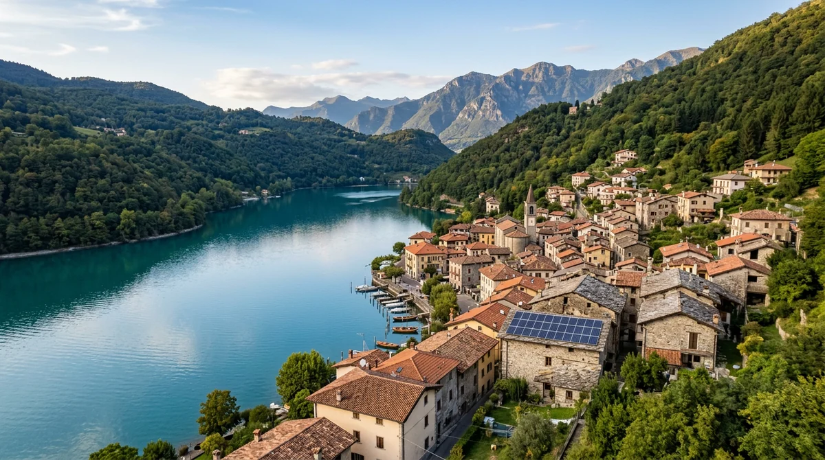 Sistema di accumulo domestico installato in un locale tecnico di una casa in provincia di Varese
